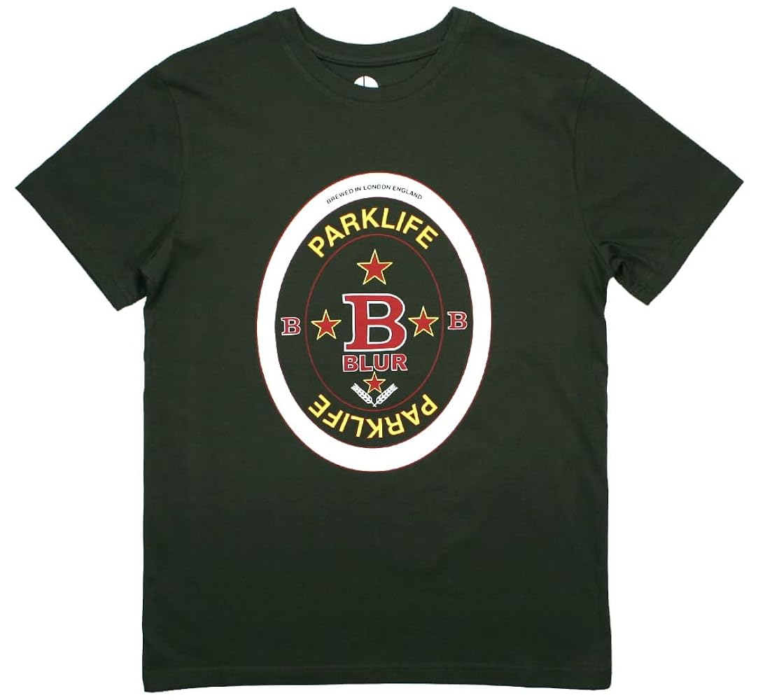 blur PARKLIFE ヴィンテージ　Tシャツ 公式新品】BLUR - PARKLIFE ALBUM (Back Print) ブラーTシャ